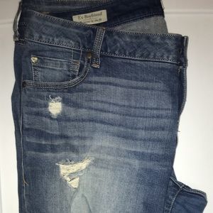 Torrid Ex Boyfriend Ripped Jeans, size 14.